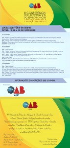 IIIConferenciaEstadualdaOABAC
