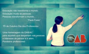 OAB dia do professor