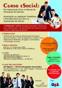CARTAZ - ESOCIAL