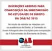 Convocação para SubComissão