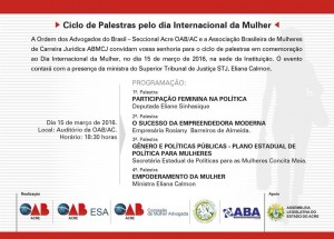 Arte finalizada evento do dia 15