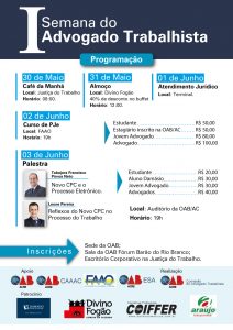 Semana Advogado Trabalhista